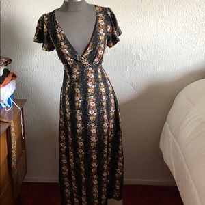 Forever 21 floral maxi dress
